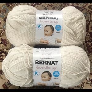 2 skeins of yarn size 8.8oz each color Marshmallow